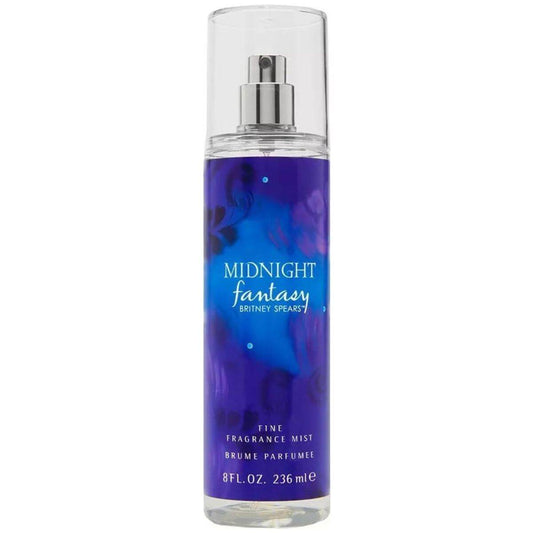 Midnight Fantasy by Britney Spears fragrance mist for women 8 oz New