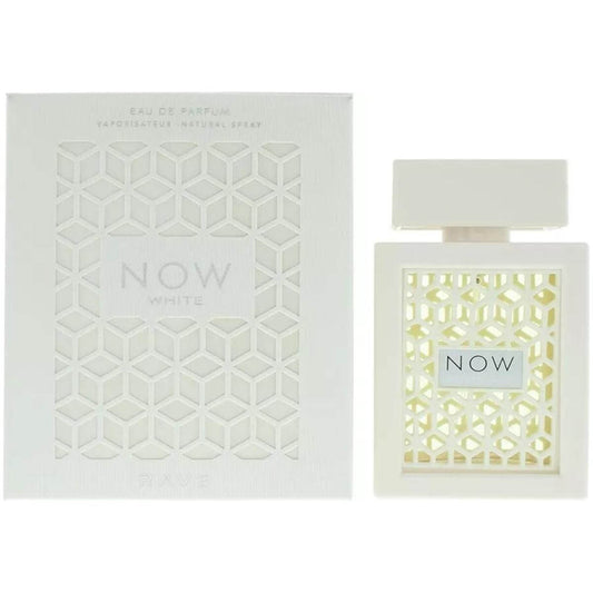 Now White Rave by Lattafa perfume unisex EDP 3.3 / 3.4 oz New in Box