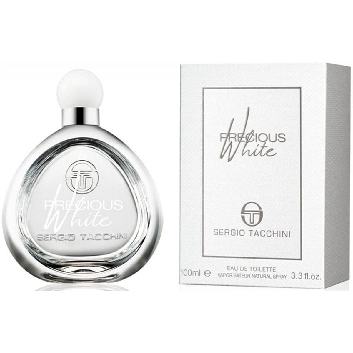 Precious White by Sergio Tacchini for women EDT 3.3 / 3.4 oz New in Box