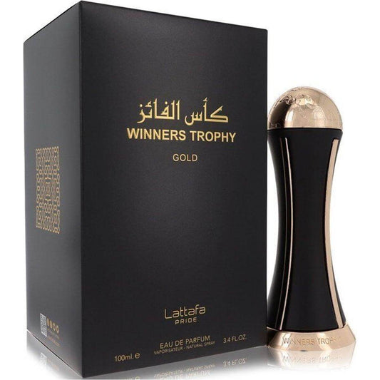 Pride Winners Trophy Gold by Lattafa for unisex EDP 3.3 / 3.4 oz New in Box