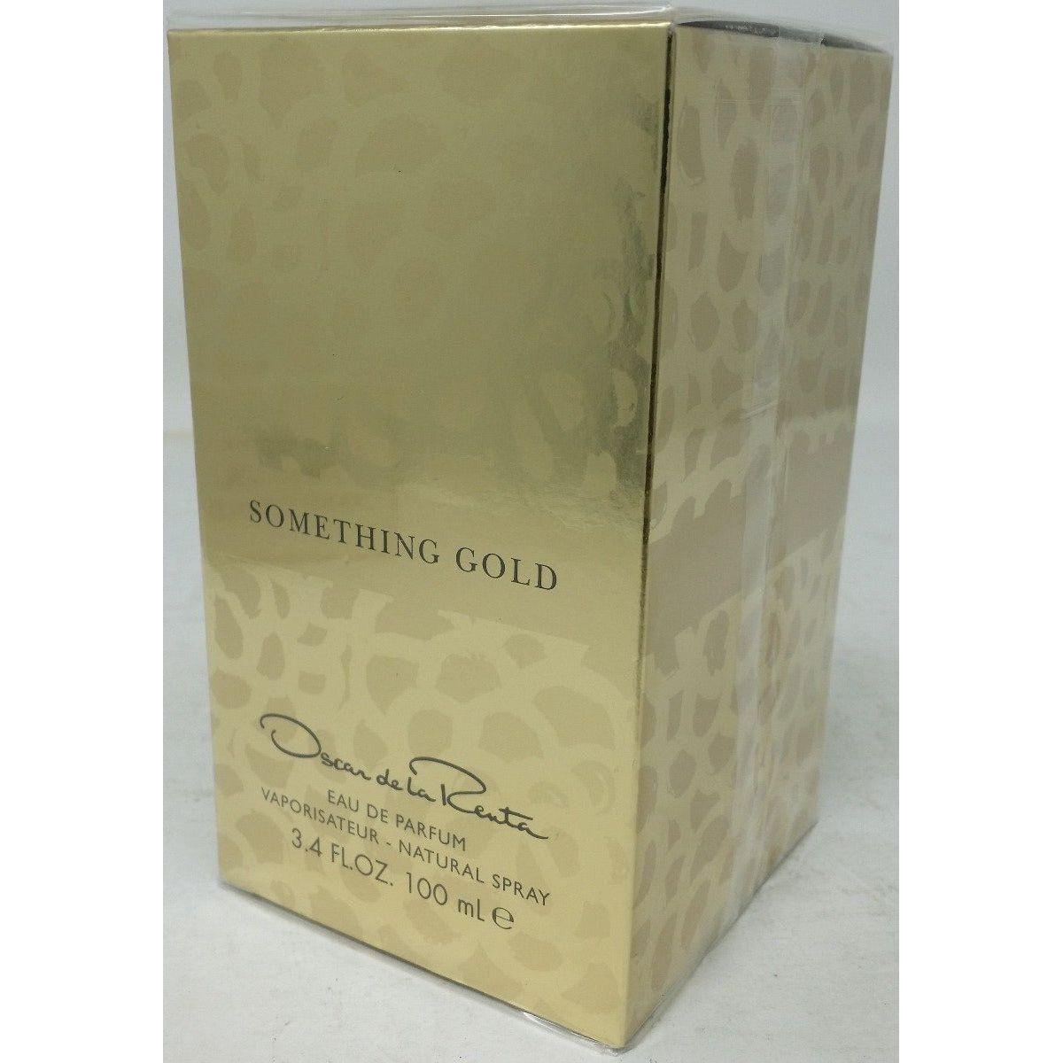 SOMETHING GOLD by Oscar de la Renta perfume Women EDP 3.3 / 3.4 oz New in Box