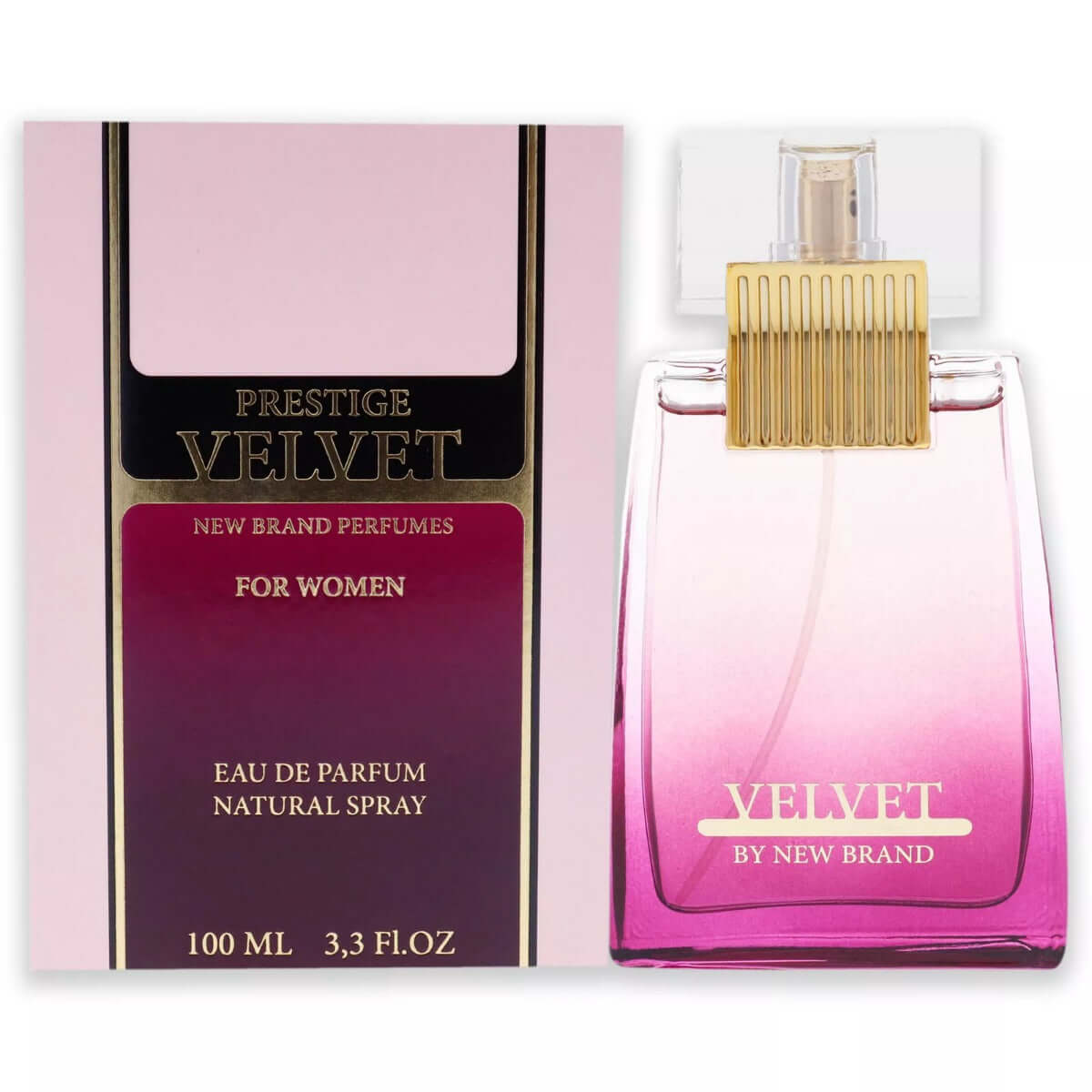 Velvet by New Brand perfume for women EDP 3.3 / 3.4 oz New In Box