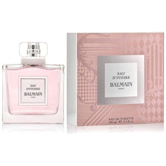 EAU D'IVOIRE Balmain women perfume spray edt 3.3 oz 3.4 NEW IN BOX