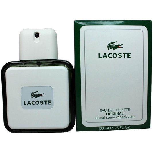 LACOSTE ORIGINAL cologne men edt 3.3 oz 3.4 NEW IN BOX