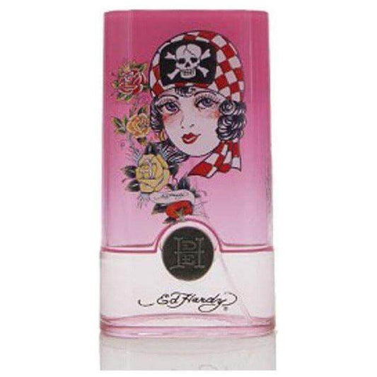 Ed Hardy BORN WILD by Christian Audigier 3.4 oz edp Women New tester with cap