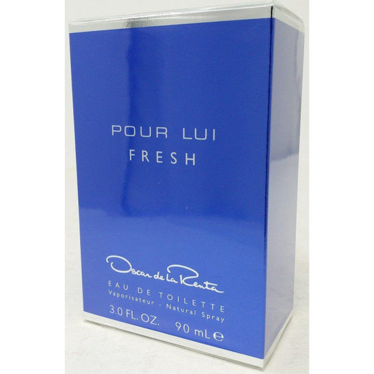 POUR LUI FRESH by Oscar de la Renta cologne for men 3.0 oz EDT New in Box
