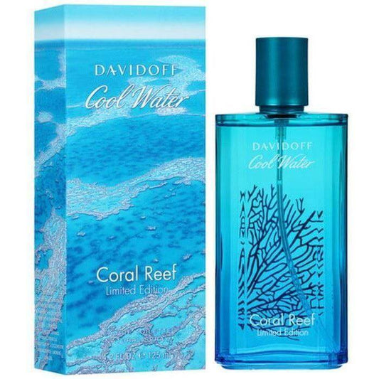 COOL WATER CORAL REEF EDITION LIMITEE Davidoff Men 4.2 oz edt NEW IN BOX