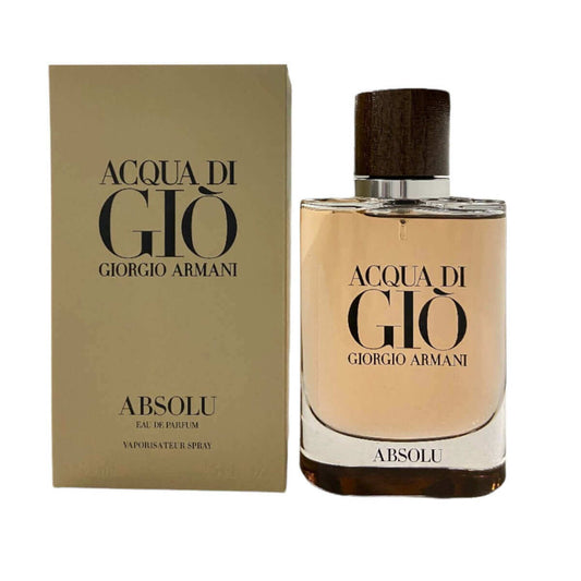 Acqua Di Gio Absolu by Giorgio Armani colognr for men EDP 2.5 oz New In Box