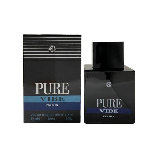 Pure Vibe by Karen Low cologne for men EDT 3.3 / 3.4 oz New In Box