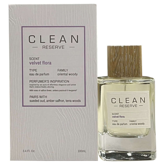 Reserve Velvet Flora by Clean perfume for women EDP 3.3 / 3.4 oz New In Box