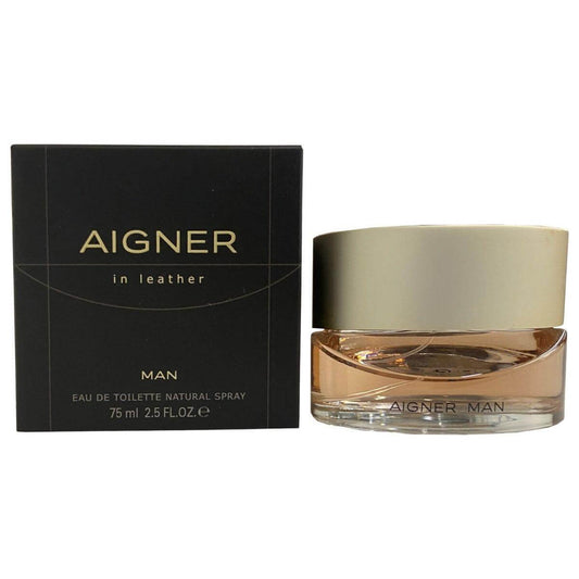 Aigner in Leather by Etienne Aigner cologne for men EDT 2.5 oz New In Box