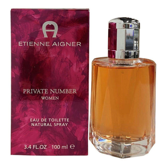 Private Number by Etienne Aigner for women EDT 3.3 / 3.4 oz New In Box