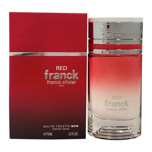 Red Franck by Franck Olivier cologne for men EDT 2.5 oz New In Box