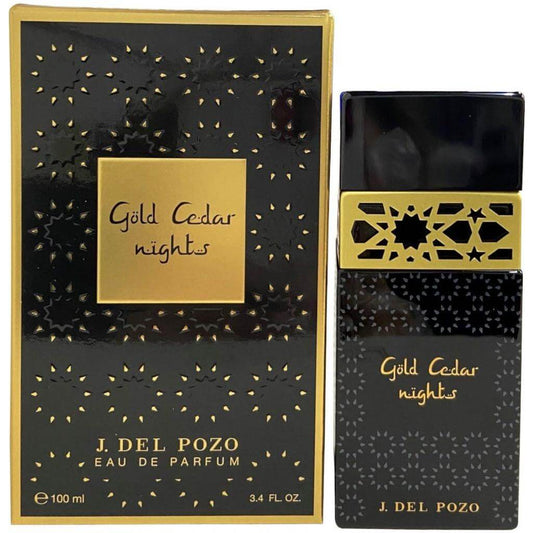 Gold Cedar Nights by J. Del Pozo cologne for men EDP 3.3 / 3.4 oz New in Box