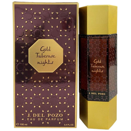 Gold Tuberose Nights J. Del Pozo perfume for women EDP 3.3 / 3.4 oz New in Box
