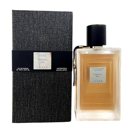 Oriental Zinc by Lalique perfume for unisex EDP 3.3 / 3.4 oz New in Box