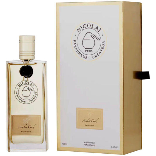 Amber Oud by Nicolai P. Createur unisex EDP 3.3 / 3.4 oz New in Box