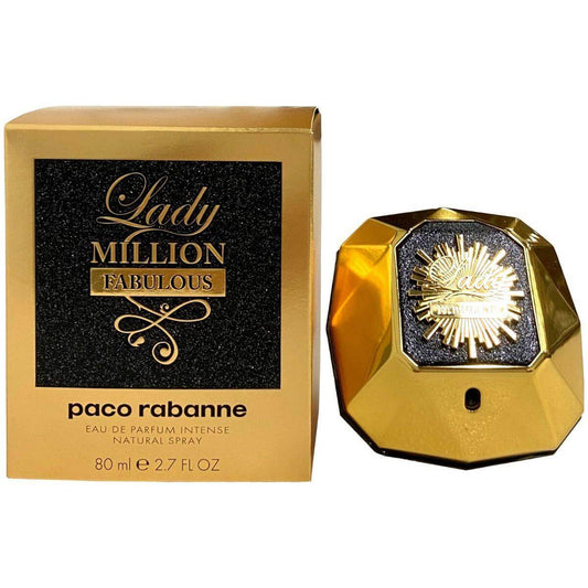 Lady Million Fabulous by Paco Rabanne for women EDP Intense 2.7 oz New in Box