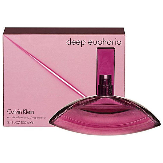 Deep Euphoria by Calvin Klein for women EDT 3.3 / 3.4 oz New in Box