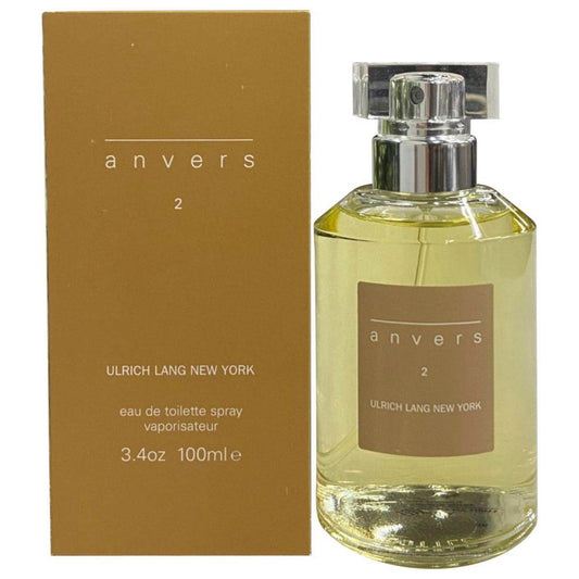 Anvers 2 by Ulrich Lang New York cologne for men EDT 3.3 / 3.4 oz New in Box
