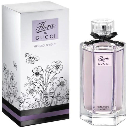 FLORA GENEROUS VIOLET By Gucci for Women EDT 3.3 / 3.4 oz New in Box