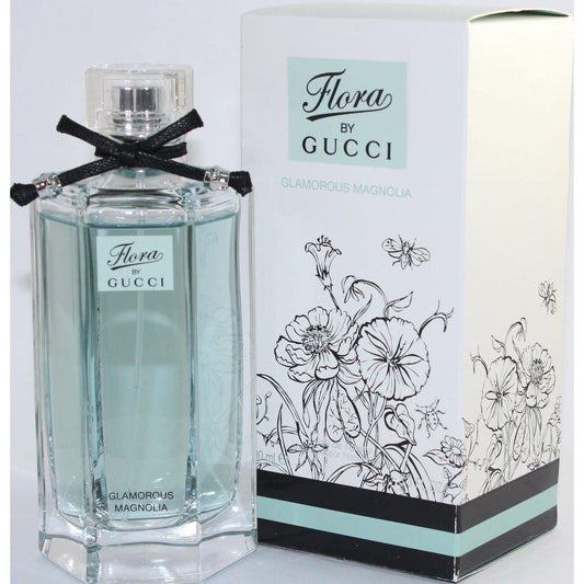 GUCCI FLORA GLAMOROUS MAGNOLIA for Women 3.4 / 3.3 oz edt Perfume NEW in Box
