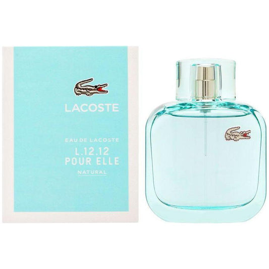 L12.12 POUR ELLE NATURAL By Lacoste perfume EDT 3 / 3.0 oz New in Box