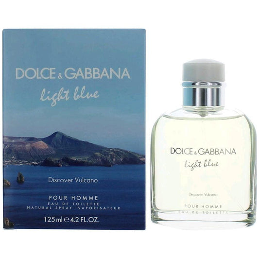 Dolce & Gabbana Light Blue Discover Vulcano cologne for men EDT 4.2 oz New In Bo