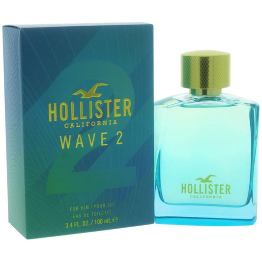 WAVE 2 By Hollister California cologne for him EDT 3.3 / 3.4 oz New In Box