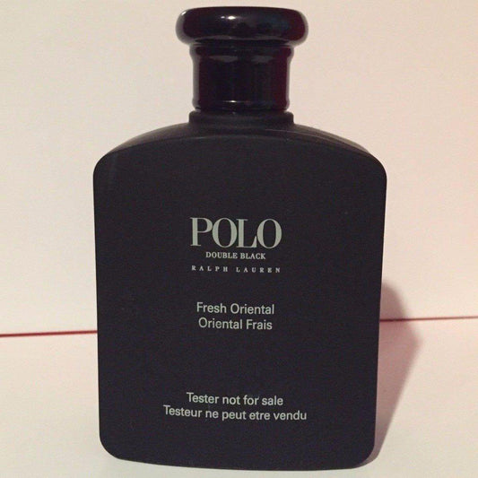 POLO DOUBLE BLACK by Ralph Lauren cologne men EDT 4.2 oz New Tester