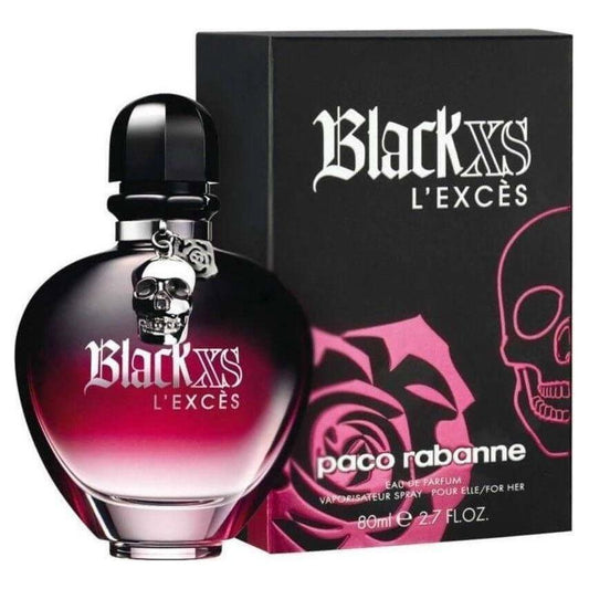 BLACK XS L'EXCES paco rabanne woman EDP 2.7 oz 2.8 perfume NEW IN BOX