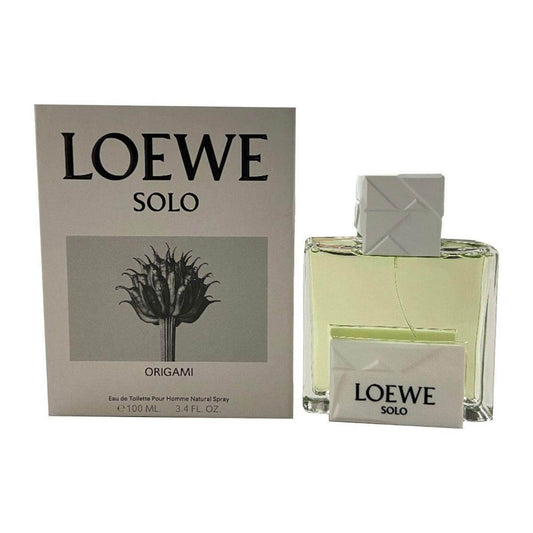 Solo Origami by Loewe cologne for men EDT 3.3 / 3.4 oz New In Box