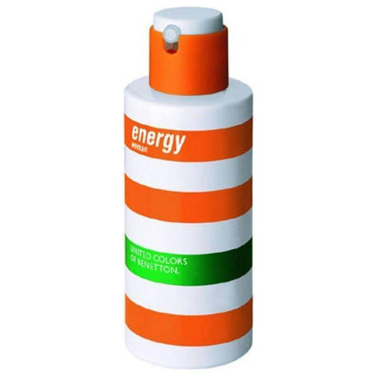 ENERGY WOMAN by Benetton Perfume 3.3 / 3.4 oz Women NEW tester
