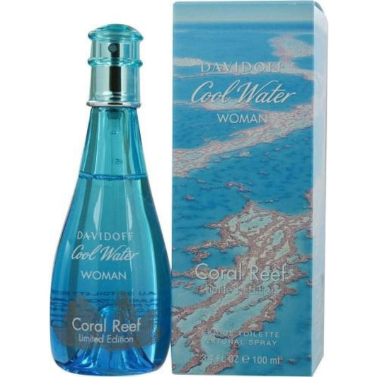 COOL WATER CORAL REEF LIMITED EDITION Davidoff 3.4 oz edt NEW IN BOX