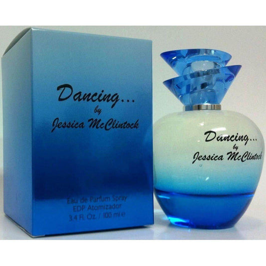 DANCING Jessica McClintock women perfume edp 3.4 oz 3.3 NEW IN BOX