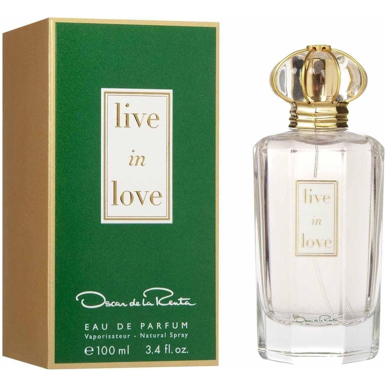 Live in Love Oscar de la Renta 3.3 / 3.4 oz EDP Perfume Women NEW in Box