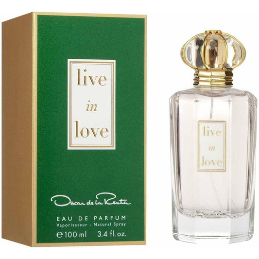 Live in Love Oscar de la Renta 3.3 / 3.4 oz EDP Perfume Women NEW in Box