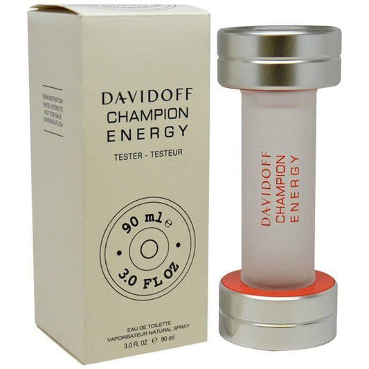 CHAMPION ENERGY by Davidoff Spray 3.0 oz edt NEW tester