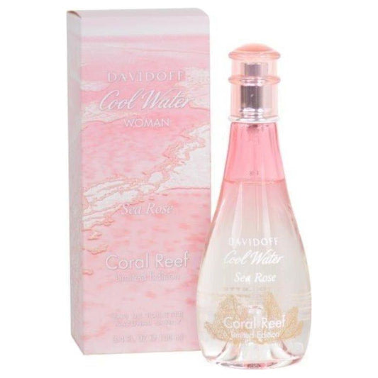 COOL WATER WOMAN SEA ROSE CORAL REEF Davidoff 3.4 / 3.3 oz edt NEW IN BOX