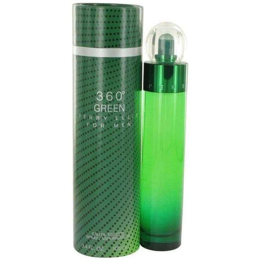 360 GREEN Men Perry Ellis 3.3 / 3.4 oz EDT Cologne for Men New In Box