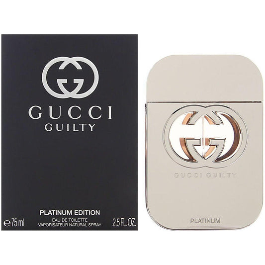 Gucci Guilty Platinum Edition by Gucci perfume EDT 2.5 oz New in Box