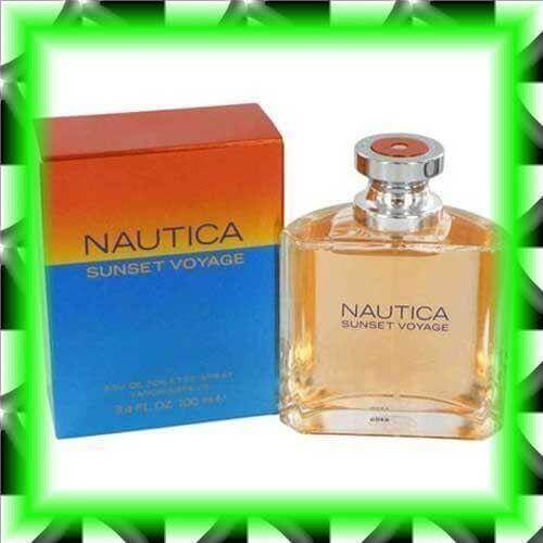 SUNSET VOYAGE NAUTICA Cologne 3.4 oz edt Spray New in Box