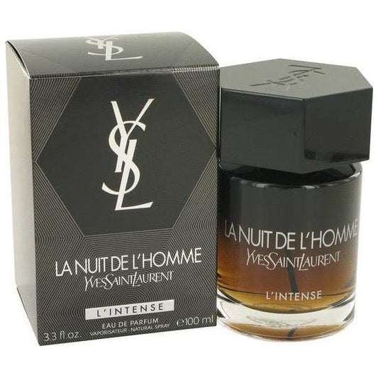 LA NUIT DE L'HOMME by Yves Saint Laurent L' Intense cologne 3.3 / 3.4 oz edp New in Box