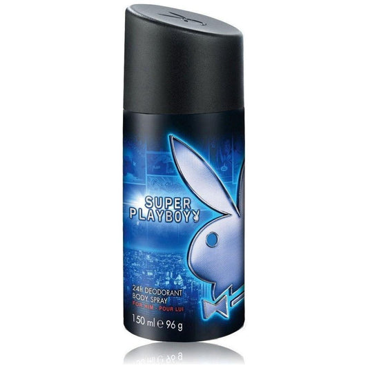 Super Playboy Deodorant Body Spray men 5 oz