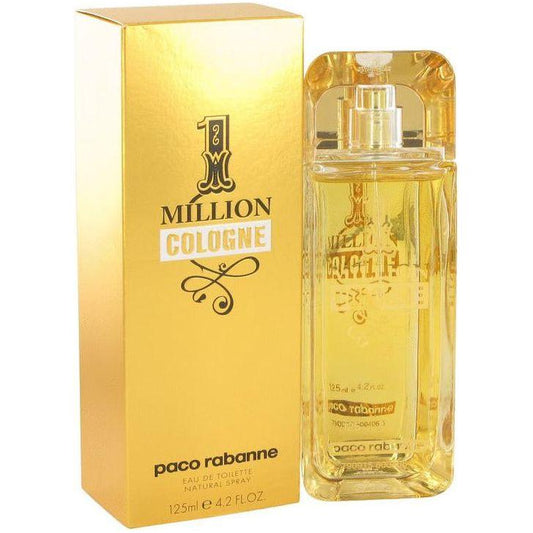 Paco 1 MILLION COLOGNE by Paco Rabanne Men one 4.2 oz EDT NEW IN BOX - 4.2 oz / 125 ml