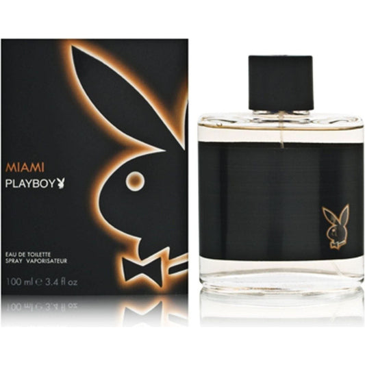 PLAYBOY MIAMI by Coty 3.4 oz EDT Cologne for Men New in Box