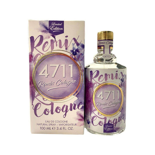 Remix Cologne Lavender (Limited Edition) by 4711 for unisex EDC 3.3 / 3.4 oz New In Box