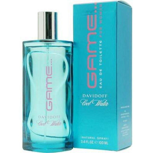 COOL WATER GAME by Davidoff 3.4 oz edt 3.3 for Women New in Box Sealed