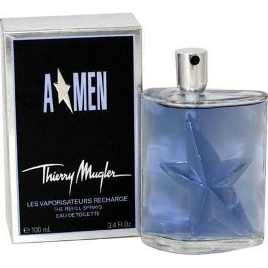 ANGEL AMEN (The Refill Sprays) Thierry Mugler men 3.3 / 3.4 oz edt New in Box