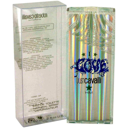 Just Cavalli I LOVE HIM by Roberto Cavalli Men Cologne 2.0 oz edt NEW IN BOX